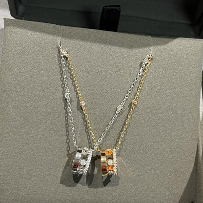 [⭐Reverie Jewels]CHAIN MOVE ROMANE PEDAND NECKLACE