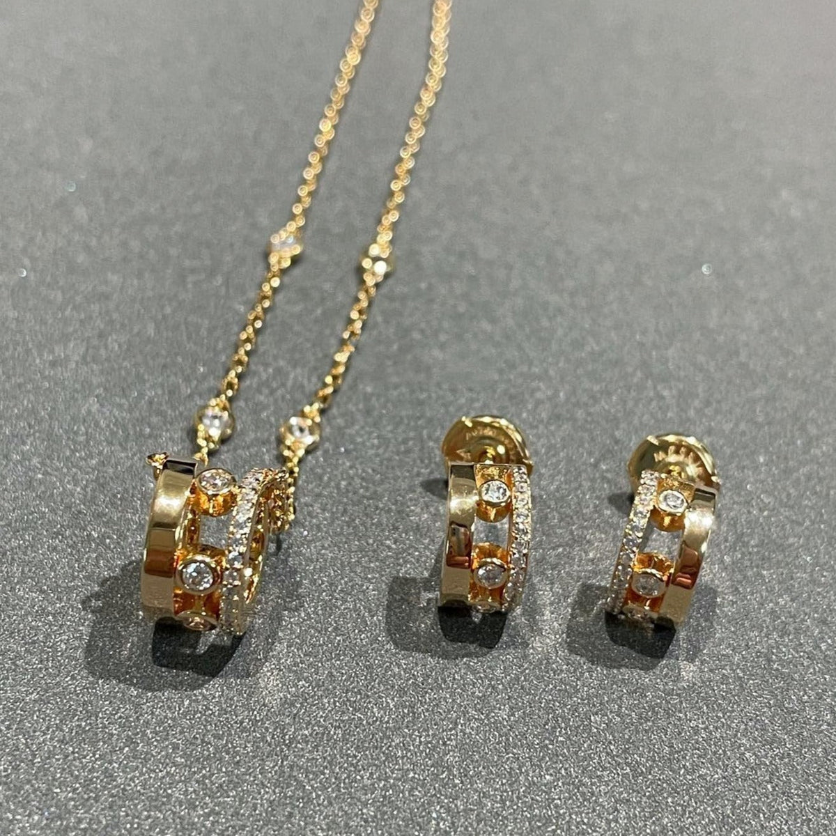 [⭐Reverie Jewels]CHAIN MOVE ROMANE PEDAND NECKLACE