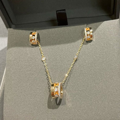[⭐Reverie Jewels]CHAIN MOVE ROMANE PEDAND NECKLACE