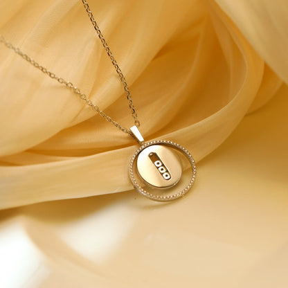 [⭐Reverie Jewels]Demo MOVE MM SILVER DIAMOND NECKLACE