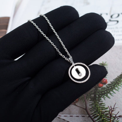 [⭐Reverie Jewels]Demo MOVE PM NECKLACE SILVER DIAMOND