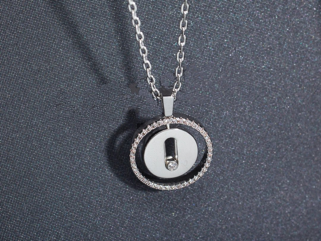 [⭐Reverie Jewels]Demo MOVE PM NECKLACE SILVER DIAMOND