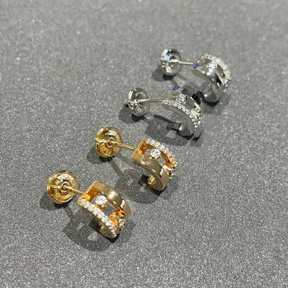 [⭐Reverie Jewels]MOVE ROMANE EARRINGS DIAMOND
