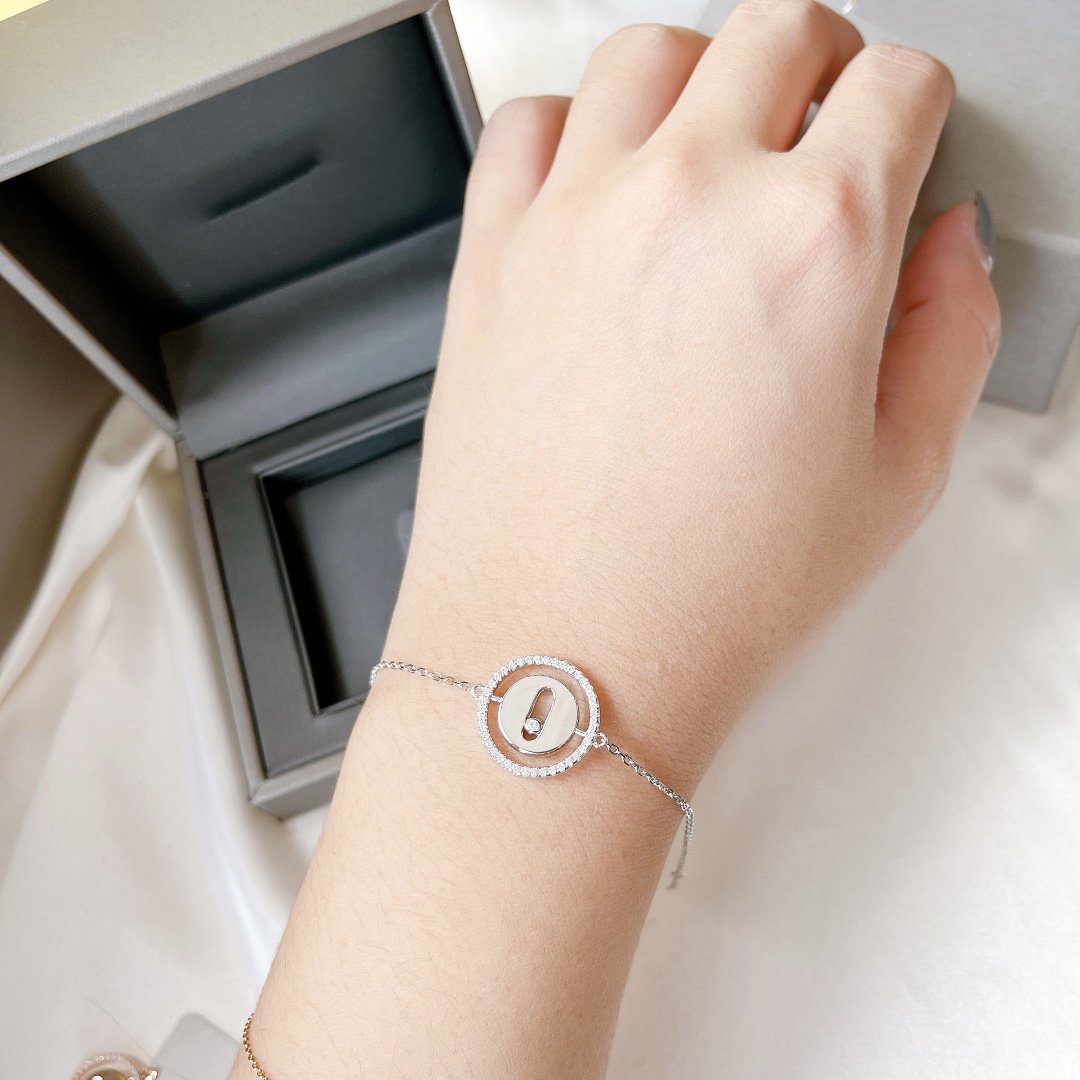 [⭐Reverie Jewels]Demo MOVE PAVED DIAMOND BRACELET