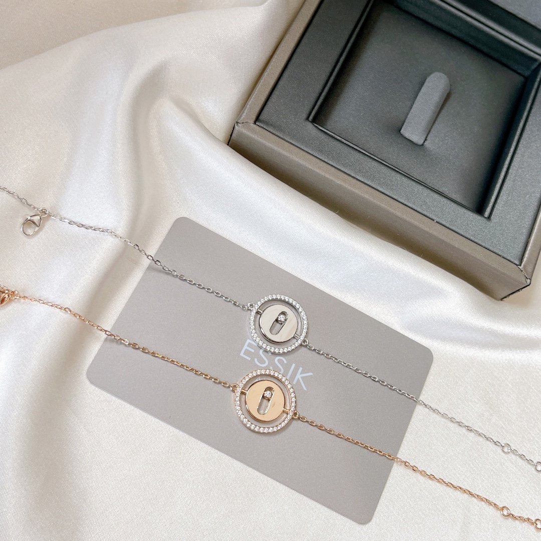 [⭐Reverie Jewels]Demo MOVE PAVED DIAMOND BRACELET