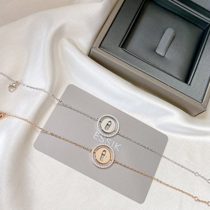 [⭐Reverie Jewels]Demo MOVE PAVED DIAMOND BRACELET