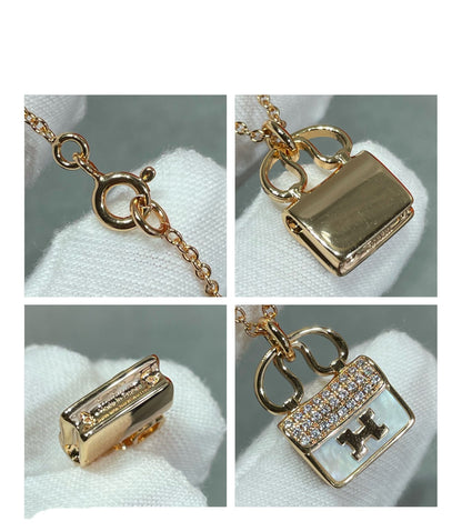 [⭐Reverie Jewels]H CIRCE MOISSANITE PENDANT NECKLACE GOLD