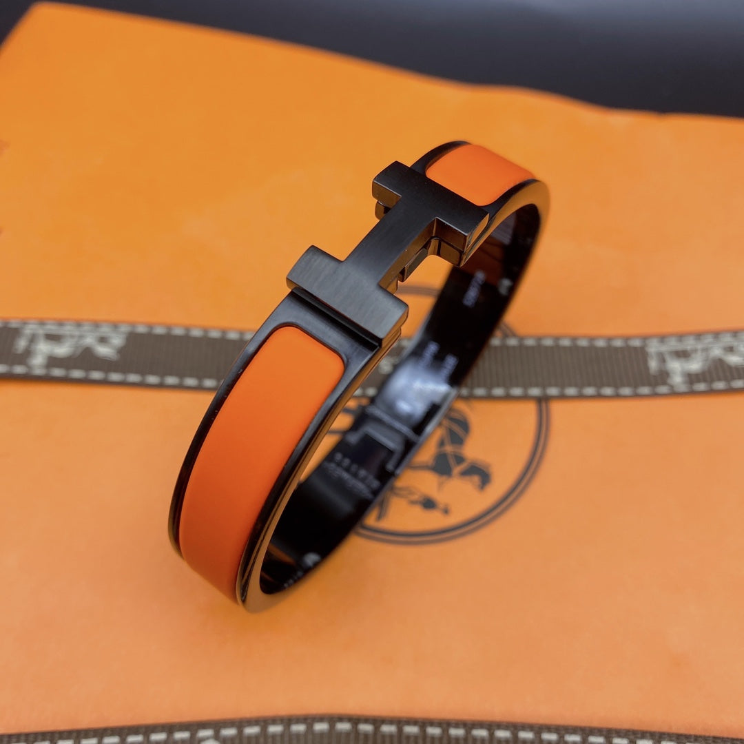 [⭐Reverie Jewels]CLIC HM SO BLACK OREGAN BRACELET