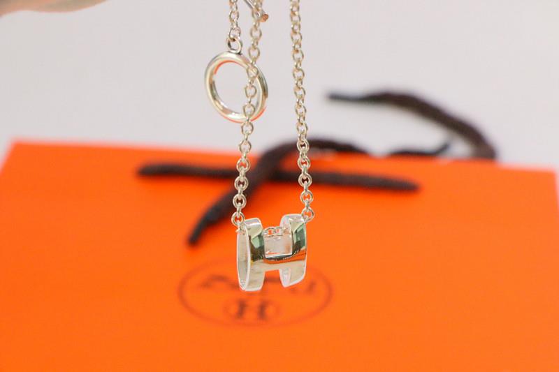 [⭐Reverie Jewels]HM NECKLACE H LETTER OVAL SERIES