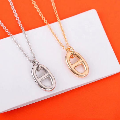 [⭐Reverie Jewels]HM PIG NOSE NECKLACE