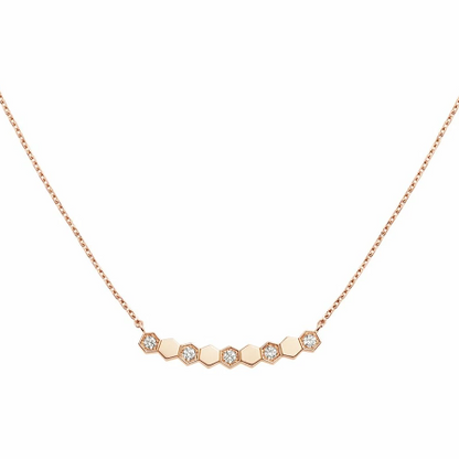 [⭐Reverie Jewels]BEE MY LOVE DIAMOND NECKLACE