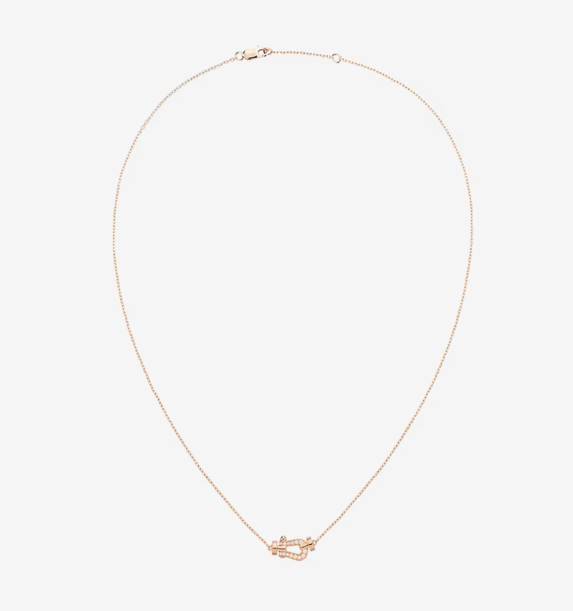 [⭐Reverie Jewels]FORCE 10 DIAMOND PINK GOLD NECKLACE MINI MODEL