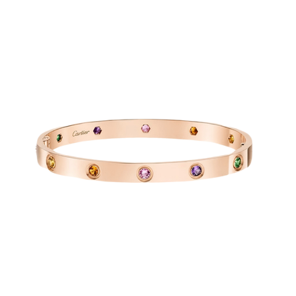 [⭐Reverie Jewels] 2026 RAINBOW LOVE BRACELET 6.1MM  10 DIAMONDS