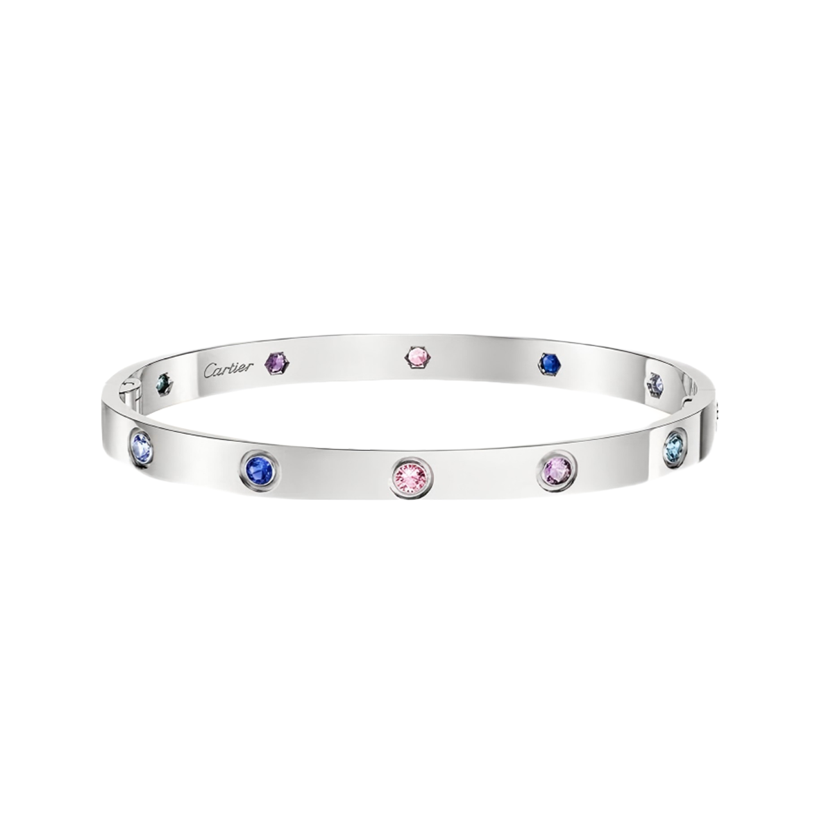 [⭐Reverie Jewels] 2026 RAINBOW LOVE BRACELET 6.1MM  10 DIAMONDS