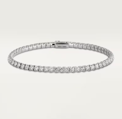 [⭐Reverie Jewels]  CLASSIC BASEBALL BRACELAT, 52 DIAMOND