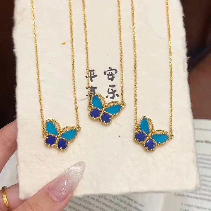 [⭐Reverie Jewels]  2026 NEW LUCKY BUTTERFLY 1 MOTIFS NECKLACE
