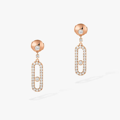 [⭐Reverie Jewels]DORMEUSES MOVE UNO DIAMOND EARRINGS