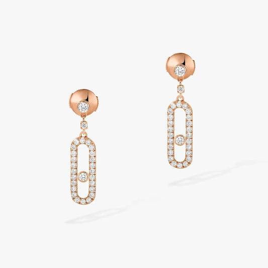 [⭐Reverie Jewels]DORMEUSES MOVE UNO DIAMOND EARRINGS