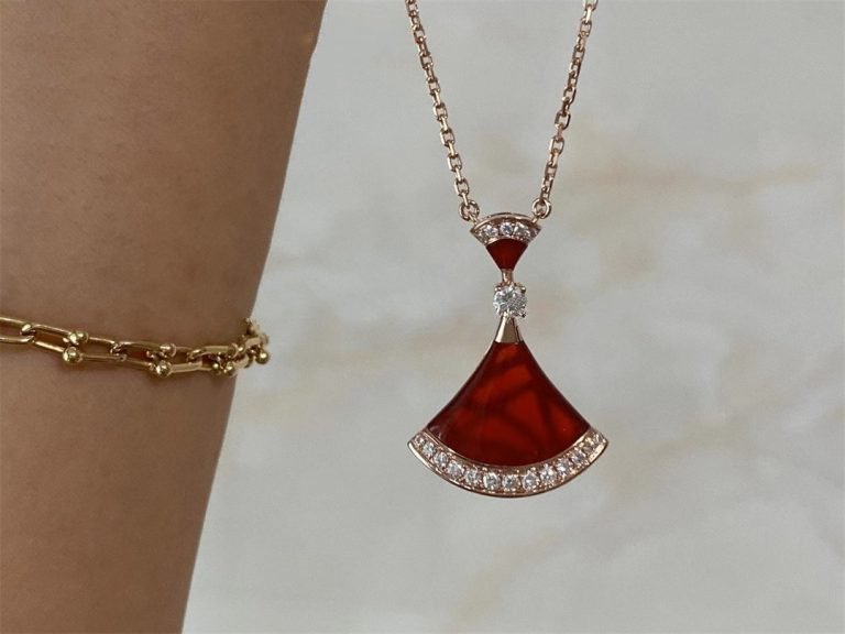 [⭐Reverie Jewels]DREAM NECKLACE CARNELIAN DIAMOND