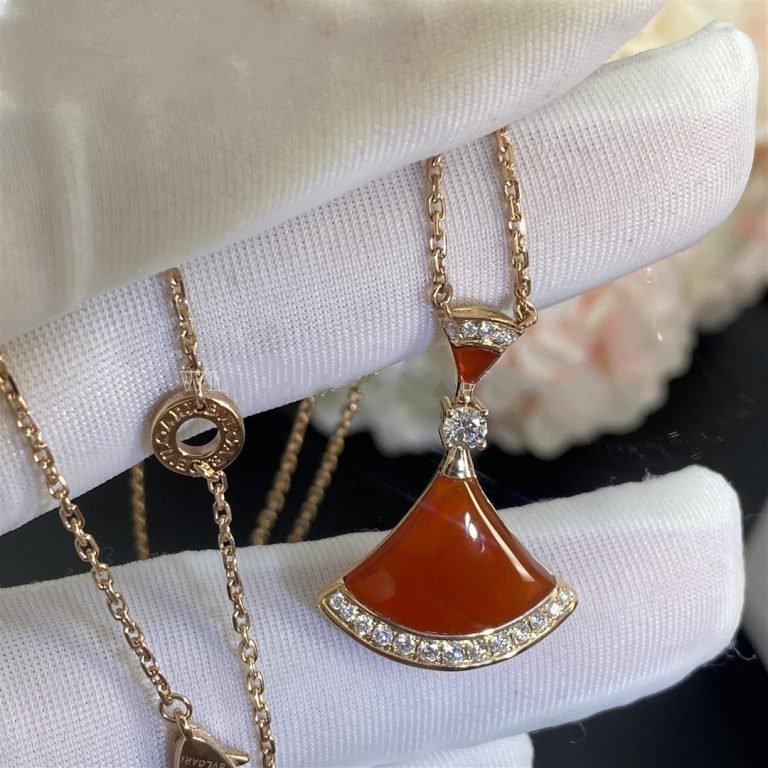 [⭐Reverie Jewels]DREAM NECKLACE CARNELIAN DIAMOND