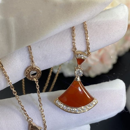 [⭐Reverie Jewels]DREAM NECKLACE CARNELIAN DIAMOND