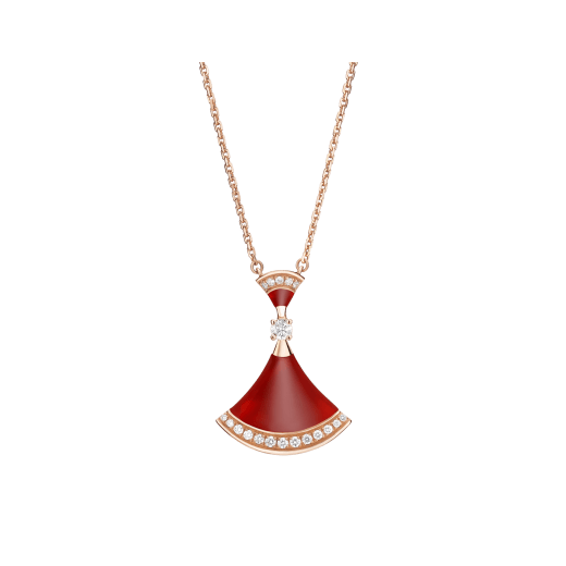 [⭐Reverie Jewels]DREAM NECKLACE CARNELIAN DIAMOND