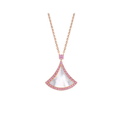 [⭐Reverie Jewels]DREAM NECKLACE MOP DIAMOND PINK