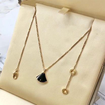 [⭐Reverie Jewels]DREAM NECKLACE ONYX 1 DIAMOND