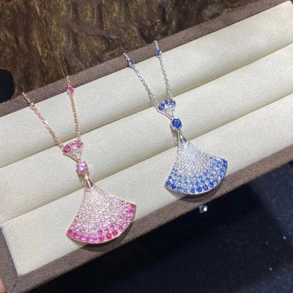 [⭐Reverie Jewels]DREAM NECKLACE AGATE SILVER DIAMOND