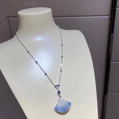 [⭐Reverie Jewels]DREAM NECKLACE AGATE SILVER DIAMOND