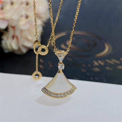 [⭐Reverie Jewels]DREAM NECKLACE MOP GOLD DIAMOND