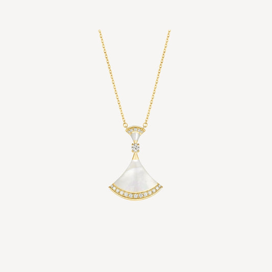 [⭐Reverie Jewels]DREAM NECKLACE MOP GOLD DIAMOND