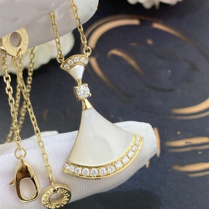 [⭐Reverie Jewels]DREAM NECKLACE MOP GOLD DIAMOND