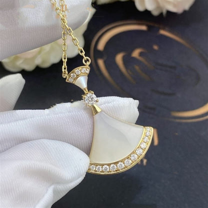 [⭐Reverie Jewels]DREAM NECKLACE MOP GOLD DIAMOND