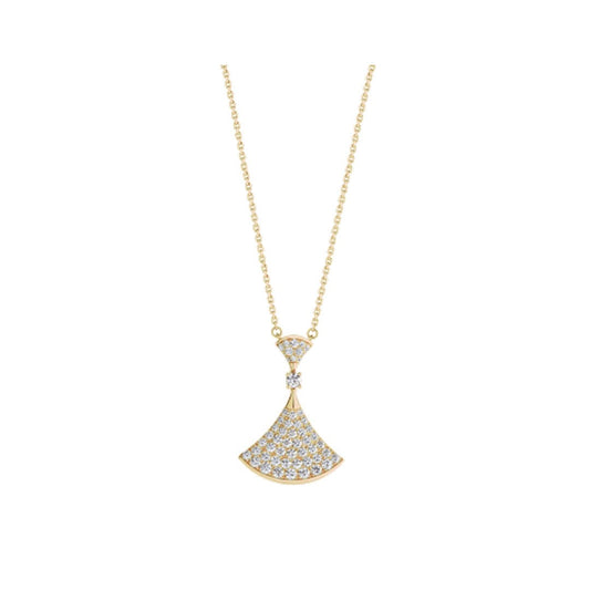 [⭐Reverie Jewels]DREAM NECKLACE GOLD FULL DIAMOND