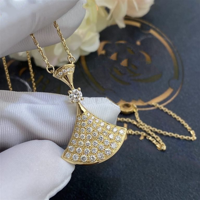 [⭐Reverie Jewels]DREAM NECKLACE GOLD FULL DIAMOND