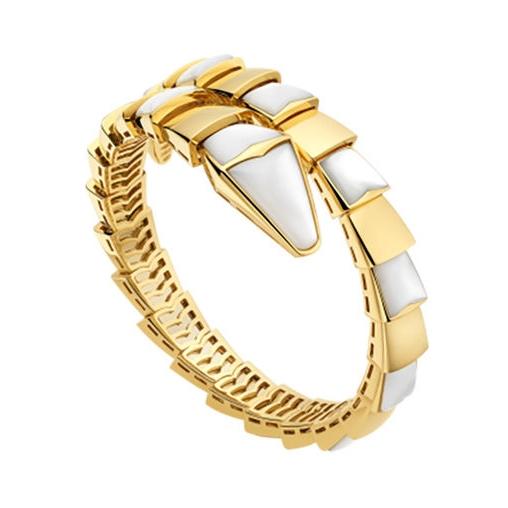 [⭐Reverie Jewels]SERPENTI BRACELET MOP GOLD