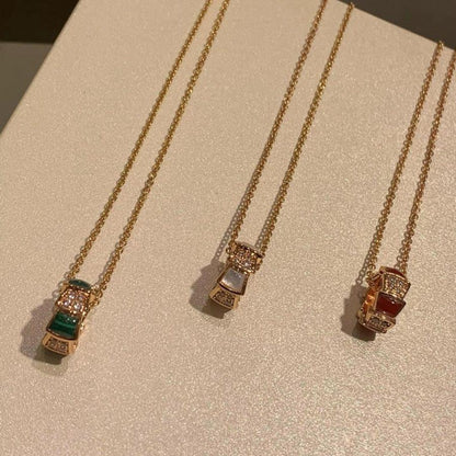 [⭐Reverie Jewels]SERPENTI PEDANT DIAMOND NECKLACE