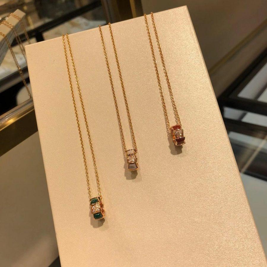 [⭐Reverie Jewels]SERPENTI PEDANT DIAMOND NECKLACE