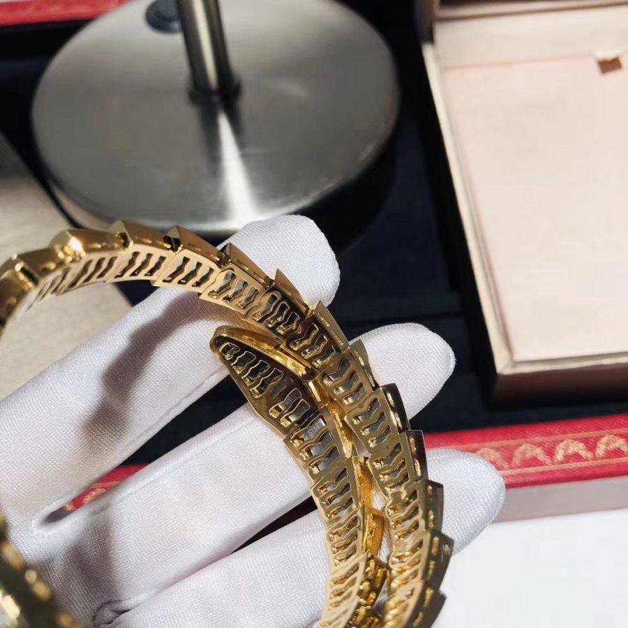 [⭐Reverie Jewels]SERPENTI BRACELET 8MM GOLD DIAMOND