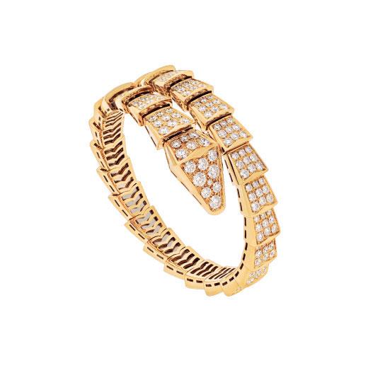 [⭐Reverie Jewels]SERPENTI BRACELET 8MM GOLD DIAMOND