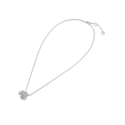 [⭐Reverie Jewels]SERPENTI  NECKLACE DOUBLE RING DIAMOND