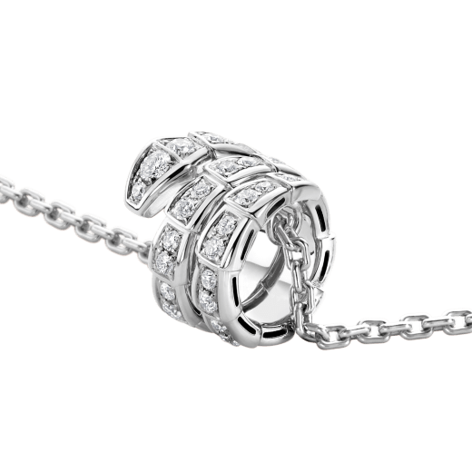 [⭐Reverie Jewels]SERPENTI  NECKLACE DOUBLE RING DIAMOND