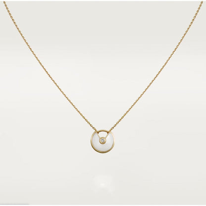 [⭐Reverie Jewels]AMULETTE ROSE GOLD MOP NECKLACE