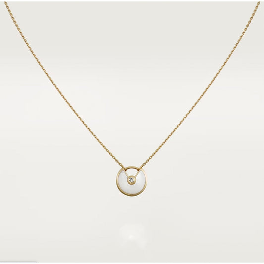 [⭐Reverie Jewels]AMULETTE ROSE GOLD MOP NECKLACE