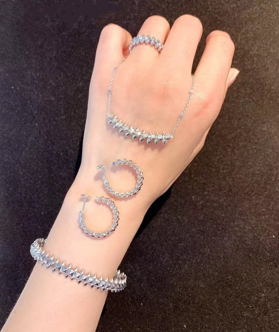 [⭐Reverie Jewels]CLASH SILVER BRACELET
