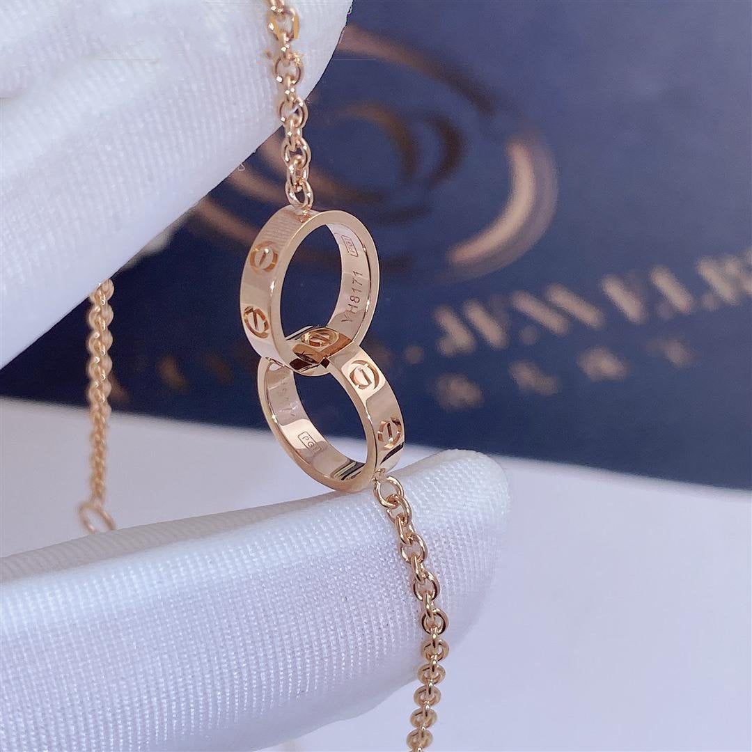 [⭐Reverie Jewels]LOVE BRACELET DOUBLE RING