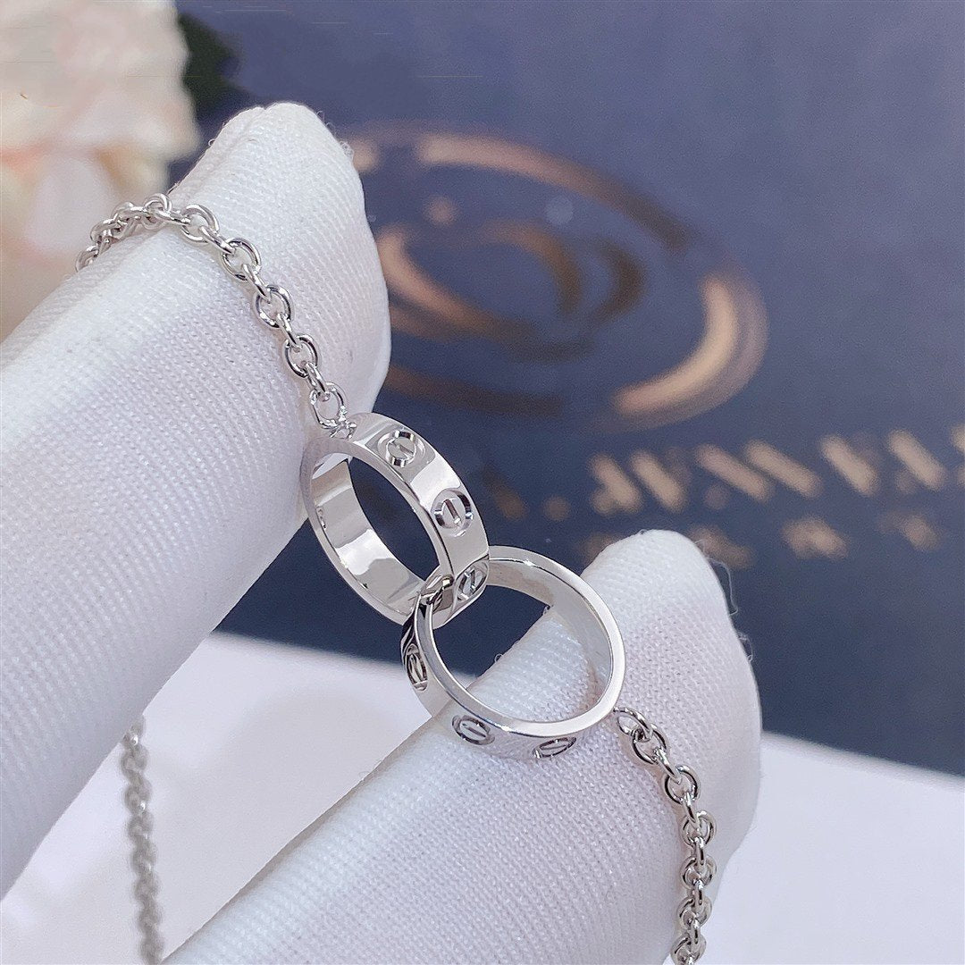 [⭐Reverie Jewels]LOVE BRACELET DOUBLE RING