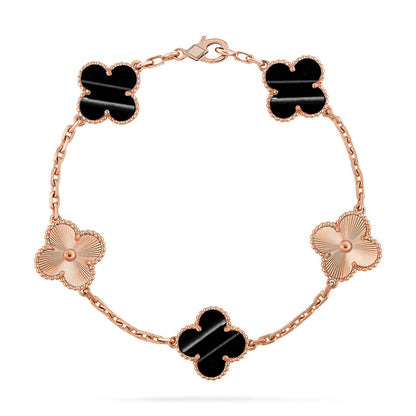[⭐Reverie Jewels] CLOVER 5 MOTIF PULSAR STONE BRACELET COLLECTION