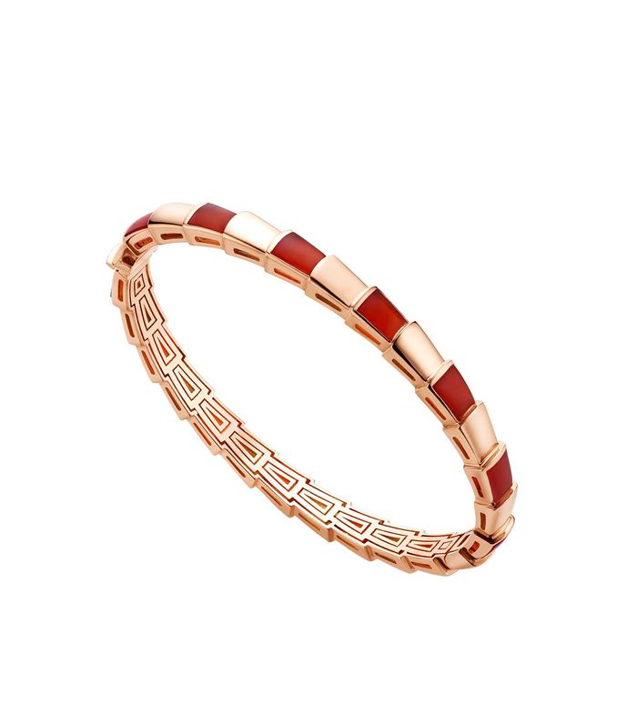 [⭐Reverie Jewels]SERPENTI BRACELET PINK GOLD RUBELLITE